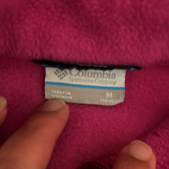 Girls Columbia fleece jacket - Picture 2 of 2